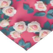 Red And White Roses  Tafelkleed (Gekanteld)