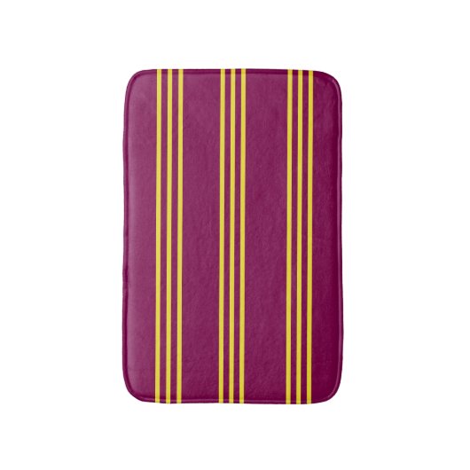 Red and Yellow Bath Mat (Voorkant Verticaal)