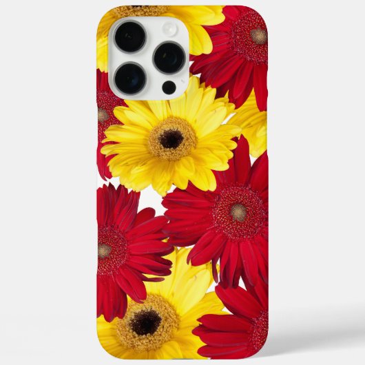 Red and Yellow Gerber Daisy Close Up Photography Case-Mate iPhone Case (Achterkant)