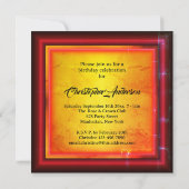 Red and yellow kaart (Achterkant)