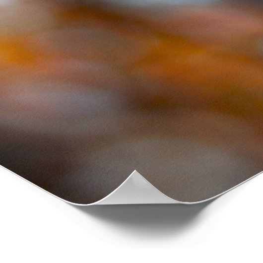 Red and Yellow Leaves Poster (Hoek)