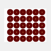Red and yellow numbered labels (Vel)