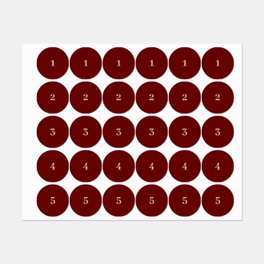 Red and yellow numbered labels (Vel)