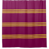 Red and Yellow Shower Curtain Douchegordijn (Voorkant)