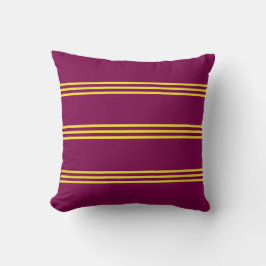 Red and Yellow Throw Pillow Kussen