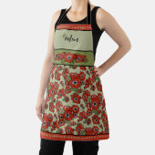 Red Anemone Floral Schort (Insitu)