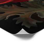 Red Anemone Flowers Art Print Poster (Hoek)