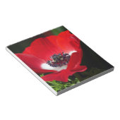 Red Anemone.JPG Notitieblok (Schuin)