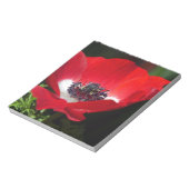 Red Anemone.JPG Notitieblok (Linkerzijde)