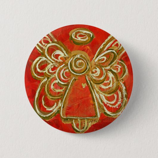 Red Angel Button (Voorkant)