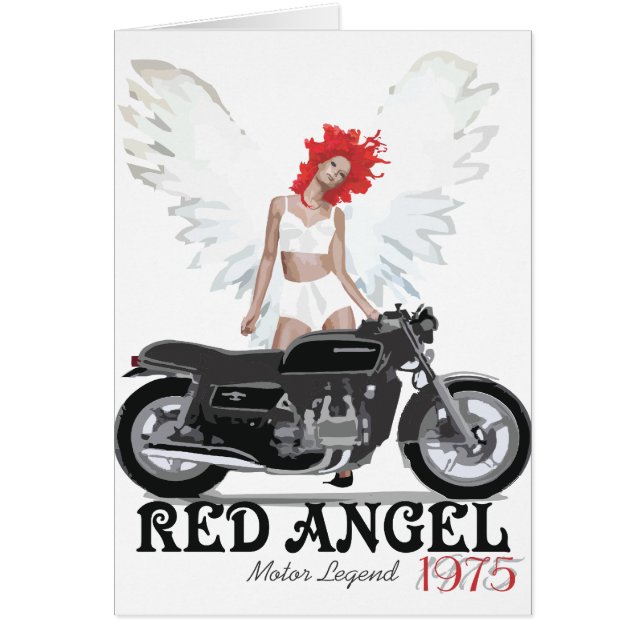 Red Angel Cafe Racer Motor Legend (Voorkant)