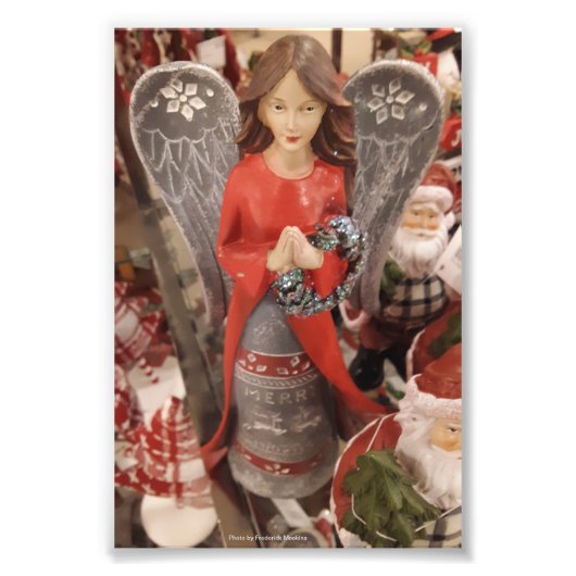 Red Angel Foto Afdruk (Voorkant)