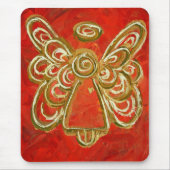 Red Angel Mousepad Muismat (Voorkant)