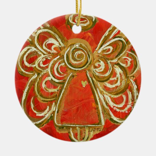 Red Angel Ornament (Voorkant)
