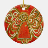 Red Angel Ornament (Achterkant)