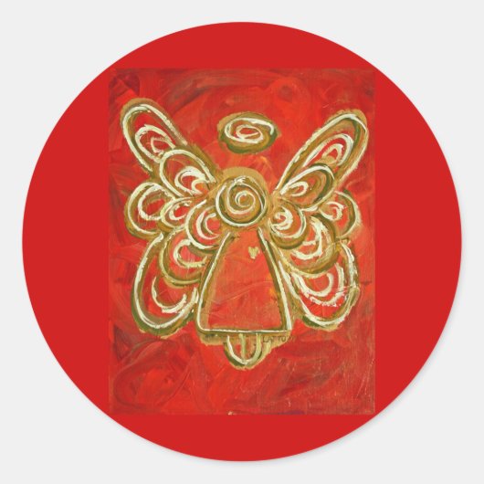 Red Angel Sticker (Voorkant)
