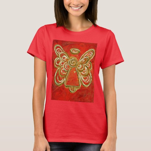 Red Angel T-shirt (Afbeelding op beide zijden) (Voorkant)