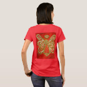 Red Angel T-shirt (Afbeelding op beide zijden) (Achterkant volledig)