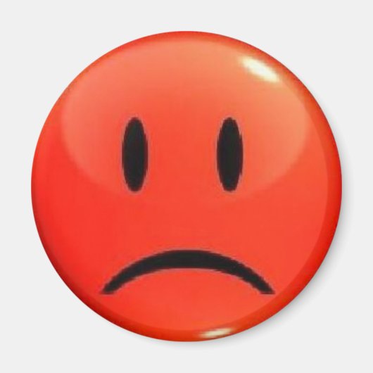 Red Angry Magneet (Voorkant)