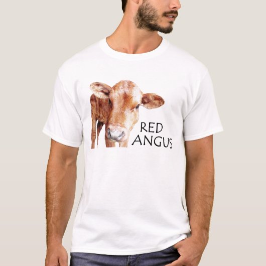 Red Angus T-shirt (Voorkant)
