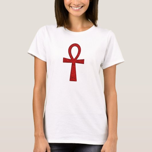 Red Ankh Shirten T-shirt (Voorkant)