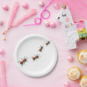 Red Ants bij je picknick Papieren Bordje (Feest)