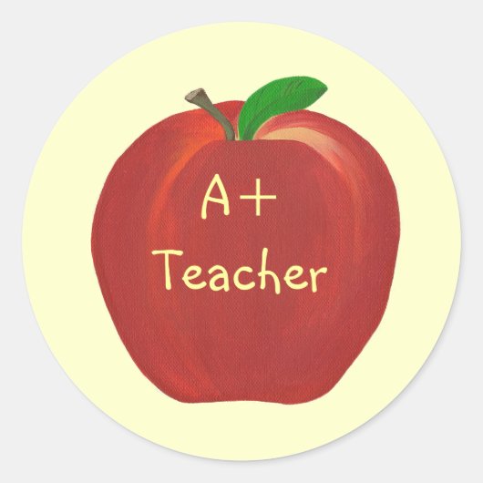 Red Apple, A+ stickers (Voorkant)