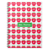 Red Apple - Aangepast Notitieboek (Voorkant)