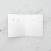 Red Apple "Bedankt leraar" Aangepaste klasse Bedankkaart (Binnen)