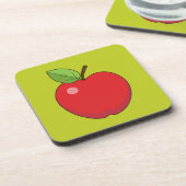 Red Apple Bier Onderzetter (Linkerzijde)