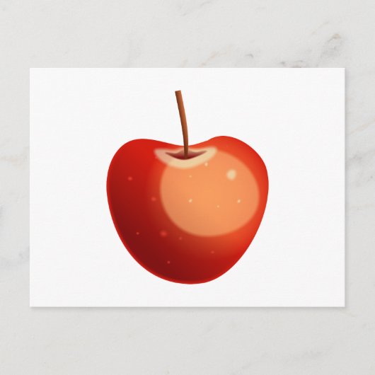 Red Apple Briefkaart (Voorkant)