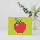 Red Apple Briefkaart (Staand voorkant)