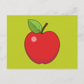 Red Apple Briefkaart (Voorkant)
