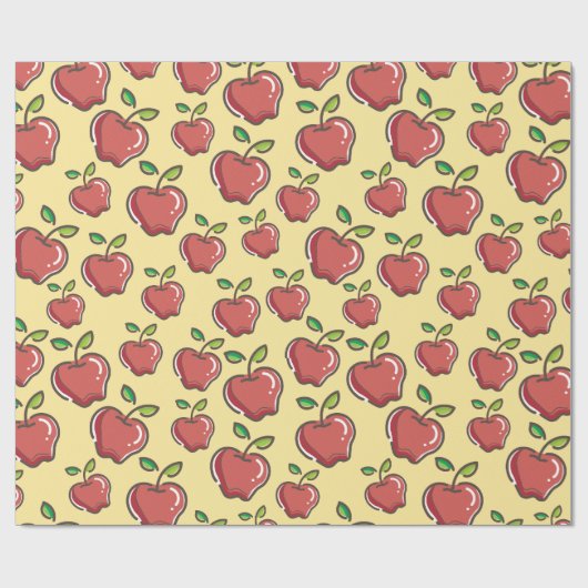 Red Apple Cadeaupapier (Vlak)