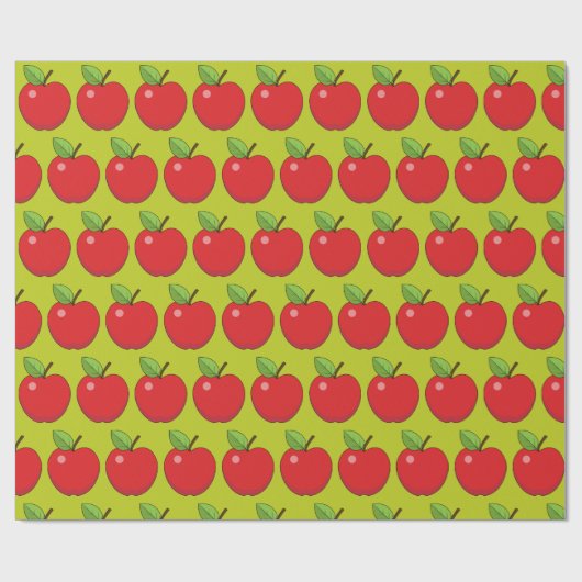 Red Apple Cadeaupapier (Vlak)