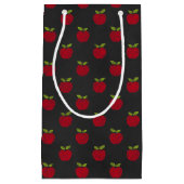 Red Apple Chalkboard Patroon Klein Cadeauzakje (Voorkant)