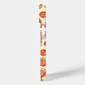 Red Apple Doodle Patroon Case-Mate iPhone Case (Achterkant / Links)