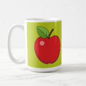 Red Apple | Eigen naam toevoegen Koffiemok (Links)