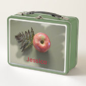 Red Apple gepersonaliseerde fotografisch groen (Voorkant)