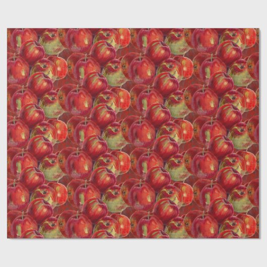 Red Apple Harvest Cadeaupapier (Vlak)