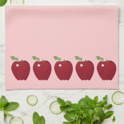 Red Apple heeft allemaal handdoeken (Gevouwen)