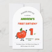 Red apple kaart (Voorkant)