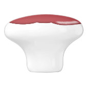 Red Apple Keramische Knop (Zijkant)