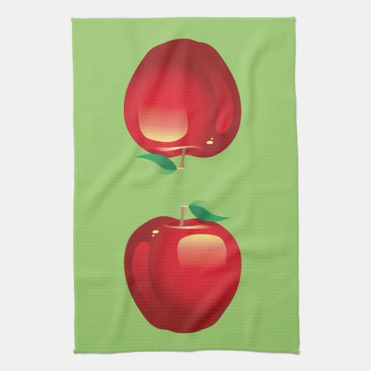 Red Apple Kitchen Towel Theedoek (Verticaal)