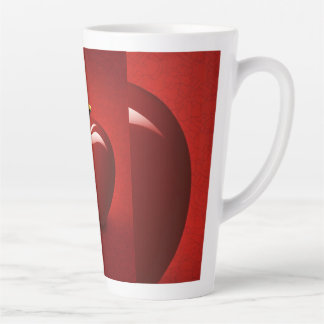Red Apple Logo Mug | Cute Fruit Apple Icon | Minim Latte Mok