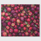 Red apple lot cadeaupapier (Vlak)