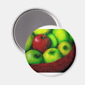 Red Apple Magneet (Voorkant / Achterkant)