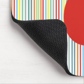 Red Apple Mousepad Muismat (Hoek)