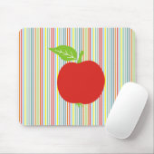 Red Apple Mousepad Muismat (Met muis)