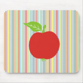 Red Apple Mousepad Muismat (Voorkant)